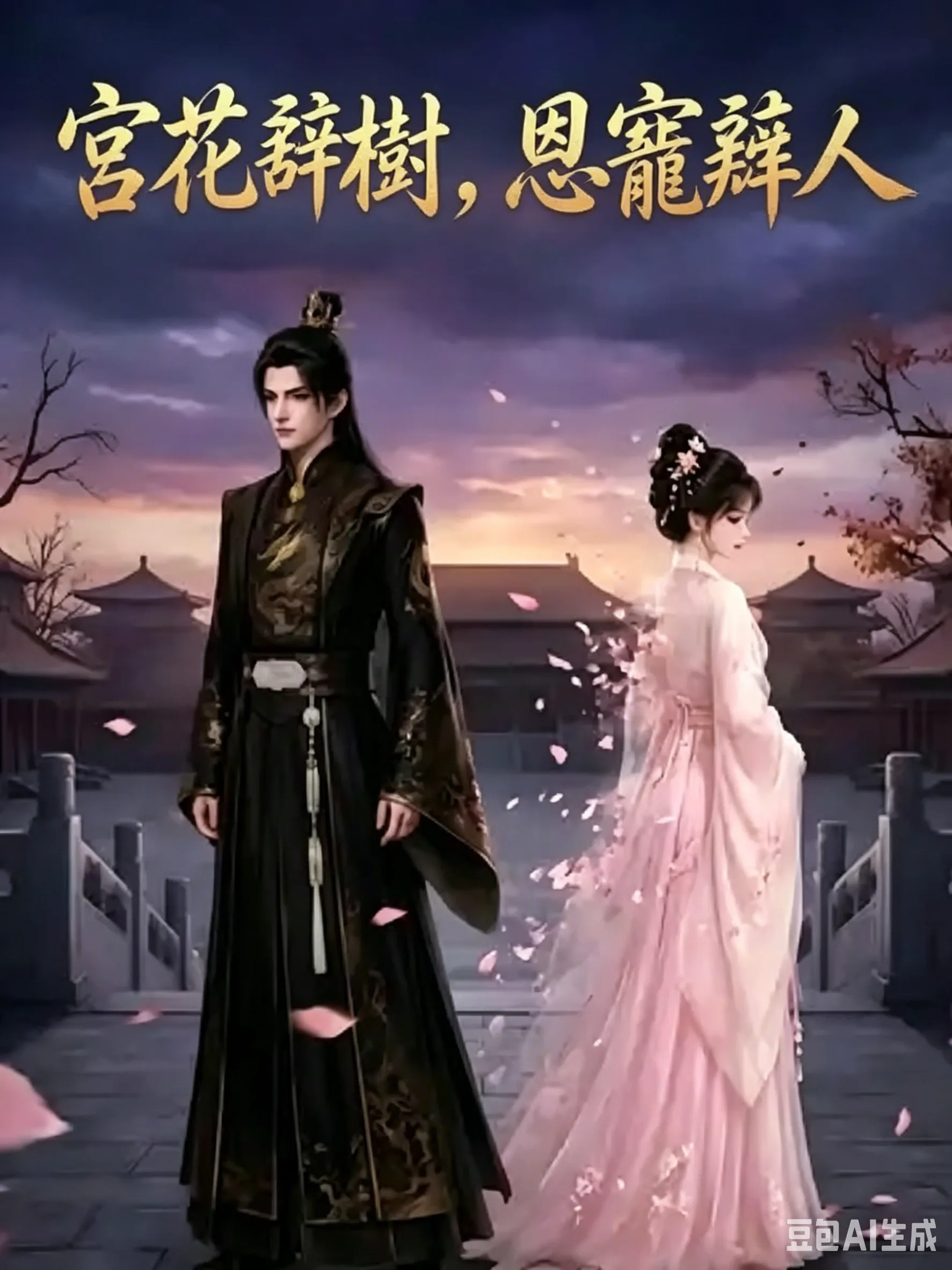 宮花辭樹，恩寵辭人封面图